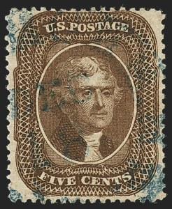 Sale 1150, Lot 610, 1c-5c 1857-60 Issue (Scott 18-30A)