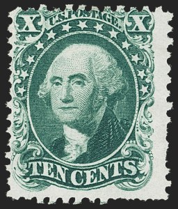 Sale 1150, Lot 641, 1875 Reprint of 1857-60 Issue (Scott 40-47)
