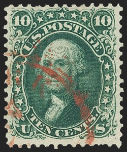 Sale 1150, Lot 649, 1861-66 Issue (Scott 62B-78)