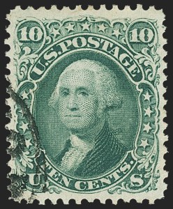 Sale 1150, Lot 657, 1861-66 Issue (Scott 62B-78)