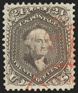 Sale 1150, Lot 658, 1861-66 Issue (Scott 62B-78)