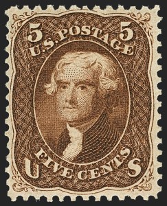 Sale 1150, Lot 669, 1861-66 Issue (Scott 62B-78)