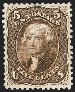 Sale 1150, Lot 671, 1861-66 Issue (Scott 62B-78)