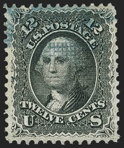 Sale 1150, Lot 684, 1867-68 Grilled Issue (Scott 79-101)