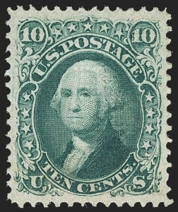 Sale 1150, Lot 688, 1867-68 Grilled Issue (Scott 79-101)
