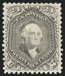 Sale 1150, Lot 692, 1867-68 Grilled Issue (Scott 79-101)