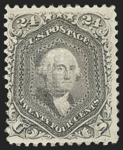 Sale 1150, Lot 693, 1867-68 Grilled Issue (Scott 79-101)