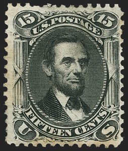 Sale 1150, Lot 702, 1875 Re-Issue of 1861-66 Issue (Scott 102-111)