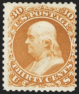Sale 1150, Lot 704, 1875 Re-Issue of 1861-66 Issue (Scott 102-111)