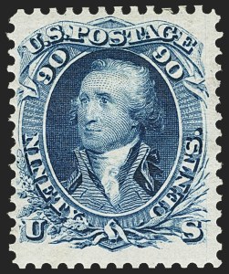 Sale 1150, Lot 705, 1875 Re-Issue of 1861-66 Issue (Scott 102-111)
