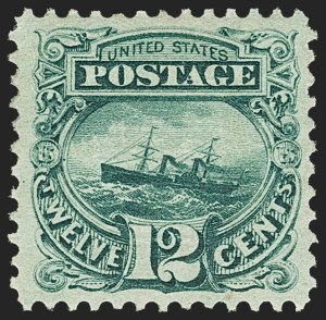 Sale 1150, Lot 722, 1c-24c 1869 Pictorial Issue (Scott 112-120)
