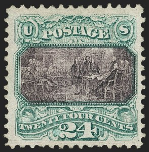 Sale 1150, Lot 731, 1c-24c 1869 Pictorial Issue (Scott 112-120)