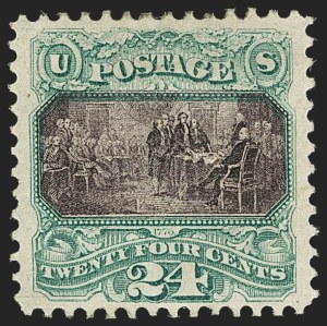 Sale 1150, Lot 732, 1c-24c 1869 Pictorial Issue (Scott 112-120)