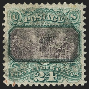 Sale 1150, Lot 735, 1c-24c 1869 Pictorial Issue (Scott 112-120)