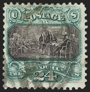 Sale 1150, Lot 754, 1875 Re-Issue of 1869 Pictorial Issue (Scott 123-133a)