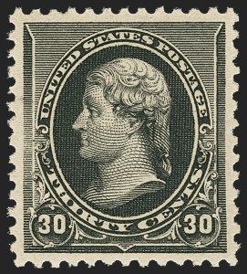 Sale 1150, Lot 829, 1890-93 Issue (Scott 219-229)