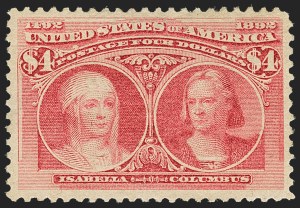 Sale 1150, Lot 852, 1893 Columbian Issue (Scott 230-245)