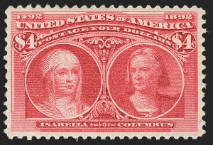 Sale Number 1150, Lot Number 853, 1893 Columbian Issue (Scott 230-245)
