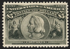Sale 1150, Lot 858, 1893 Columbian Issue (Scott 230-245)