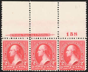 Sale 1150, Lot 866, 1894 Unwatermarked Bureau Issue (Scott 246-263)