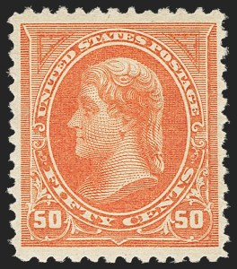 Sale 1150, Lot 872, 1894 Unwatermarked Bureau Issue (Scott 246-263)