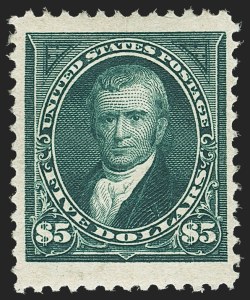 Sale 1150, Lot 882, 1894 Unwatermarked Bureau Issue (Scott 246-263)