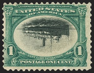 Sale 1150, Lot 938, 1901 Pan-American Issue Inverts (Scott 294a-296a)