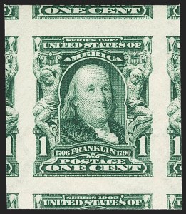 Sale 1150, Lot 965, 1902-08 Imperforate Issues incl. Scott 341A (Scott 314-315)