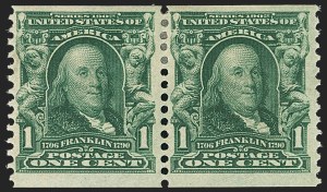 Sale 1150, Lot 976, 1908 First Government Coil Rarities (Scott 316-322)
