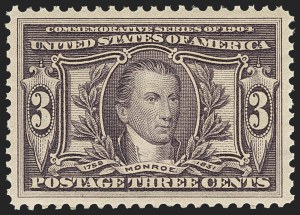 Sale Number 1150, Lot Number 985, 1904 Louisiana Purchase Issue (Scott 323-327)