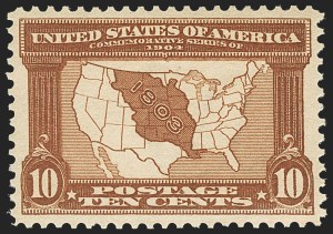 Sale Number 1150, Lot Number 987, 1904 Louisiana Purchase Issue (Scott 323-327)