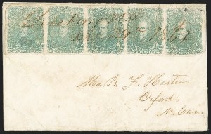 Sale 1155, Lot 3026, Confederate States, General Issues on-Cover