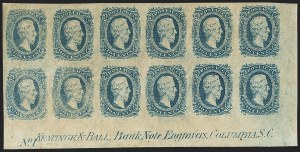 Sale 1155, Lot 3042, Confederate States, General Issues on-Cover