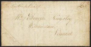 Sale 1155, Lot 3081, Stampless Covers by State