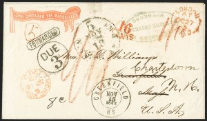 Sale 1155, Lot 3119, China Mails, Inbound, Stampless