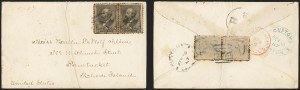 Sale 1155, Lot 3138, China Mails, Outbound, Stampless and Stamped