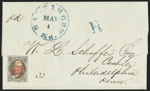 Sale 1155, Lot 3156, 1847 Issue