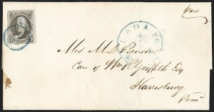 Sale 1155, Lot 3158, 1847 Issue
