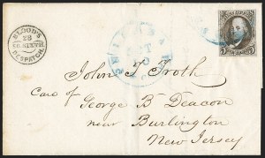 Sale 1155, Lot 3160, 1847 Issue