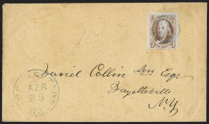 Sale 1155, Lot 3165, 1847 Issue