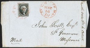 Sale 1155, Lot 3168, 1847 Issue
