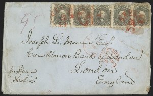Sale 1155, Lot 3200, 1861-68 Issues