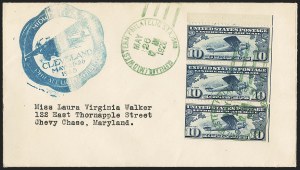 Sale 1155, Lot 3224, Air Post and Flight Covers