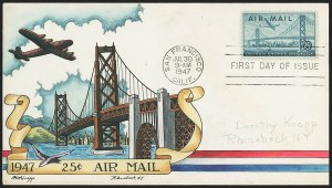 Sale 1155, Lot 3226, Air Post and Flight Covers