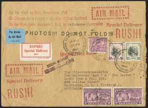 Sale 1155, Lot 3231, Air Post and Flight Covers
