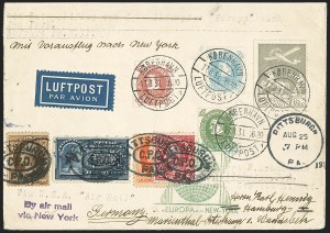 Sale 1155, Lot 3233, Air Post and Flight Covers
