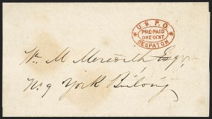 Sale 1155, Lot 3249, Carriers, Locals and Western Express