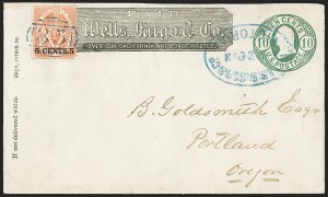 Sale 1155, Lot 3257, Carriers, Locals and Western Express