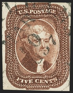 Sale 1156, Lot 3319, 1851-60 Issues (Scott 5-39)