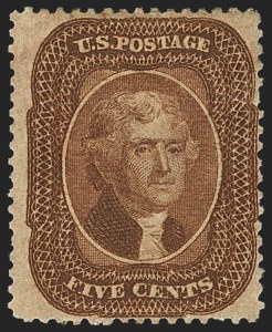 Sale 1156, Lot 3331, 1851-60 Issues (Scott 5-39)